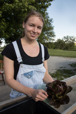 Iowa vegetable farm 