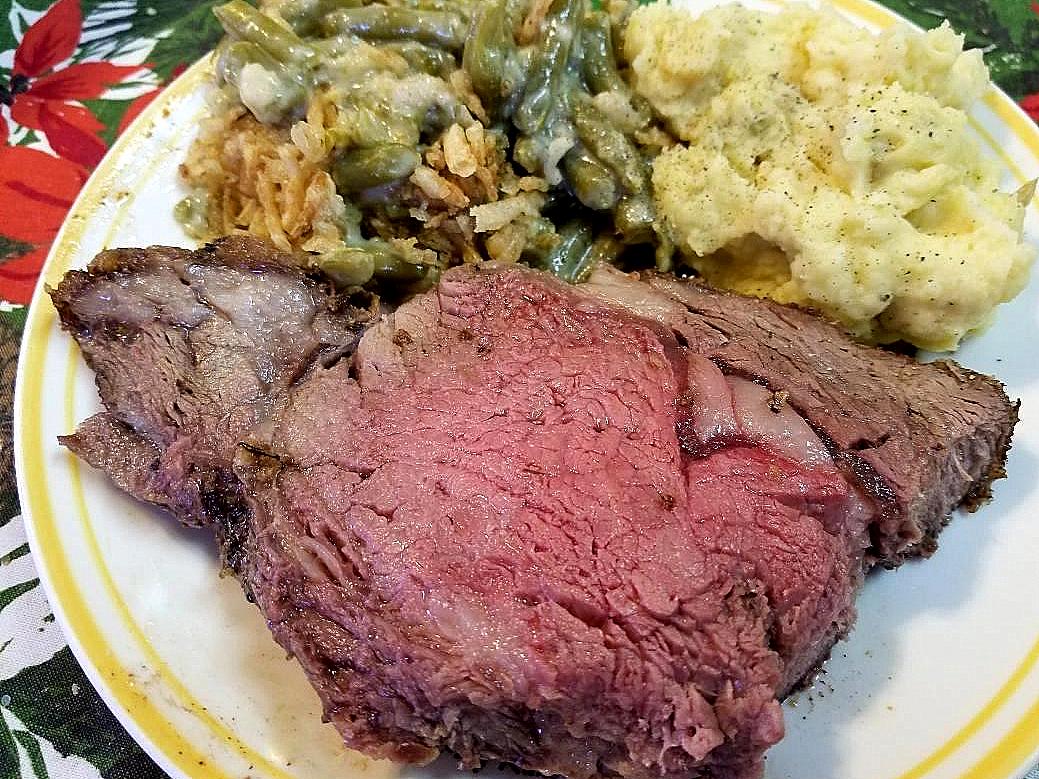 Prime rib from an Iowa farm kitchen