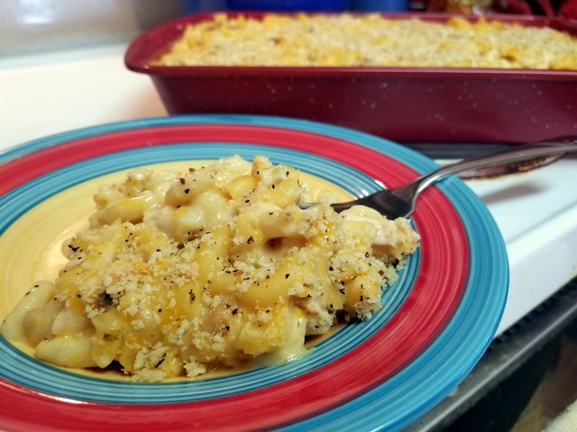 Creamy Chicken Pasta Casserole 