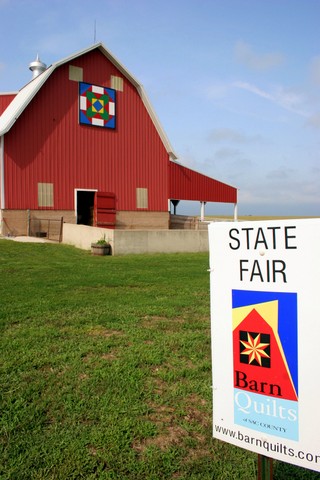 Sac County Iowa barn quilt 