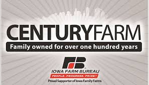 Iowa Century Farm award 